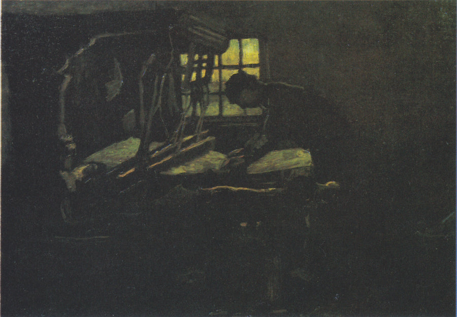 İplikleri düzenleyen dokumacı - Vincent van Gogh