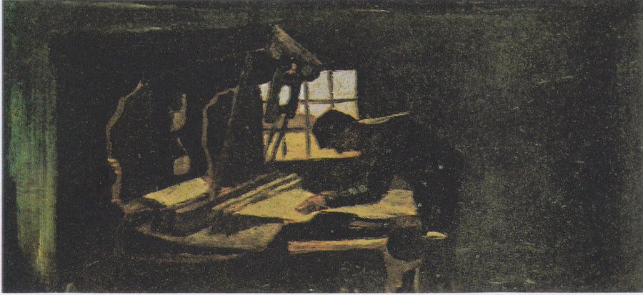 İplikleri düzenleyen dokumacı - Vincent van Gogh