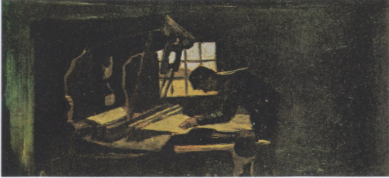 İplikleri düzenleyen dokumacı - Vincent van Gogh