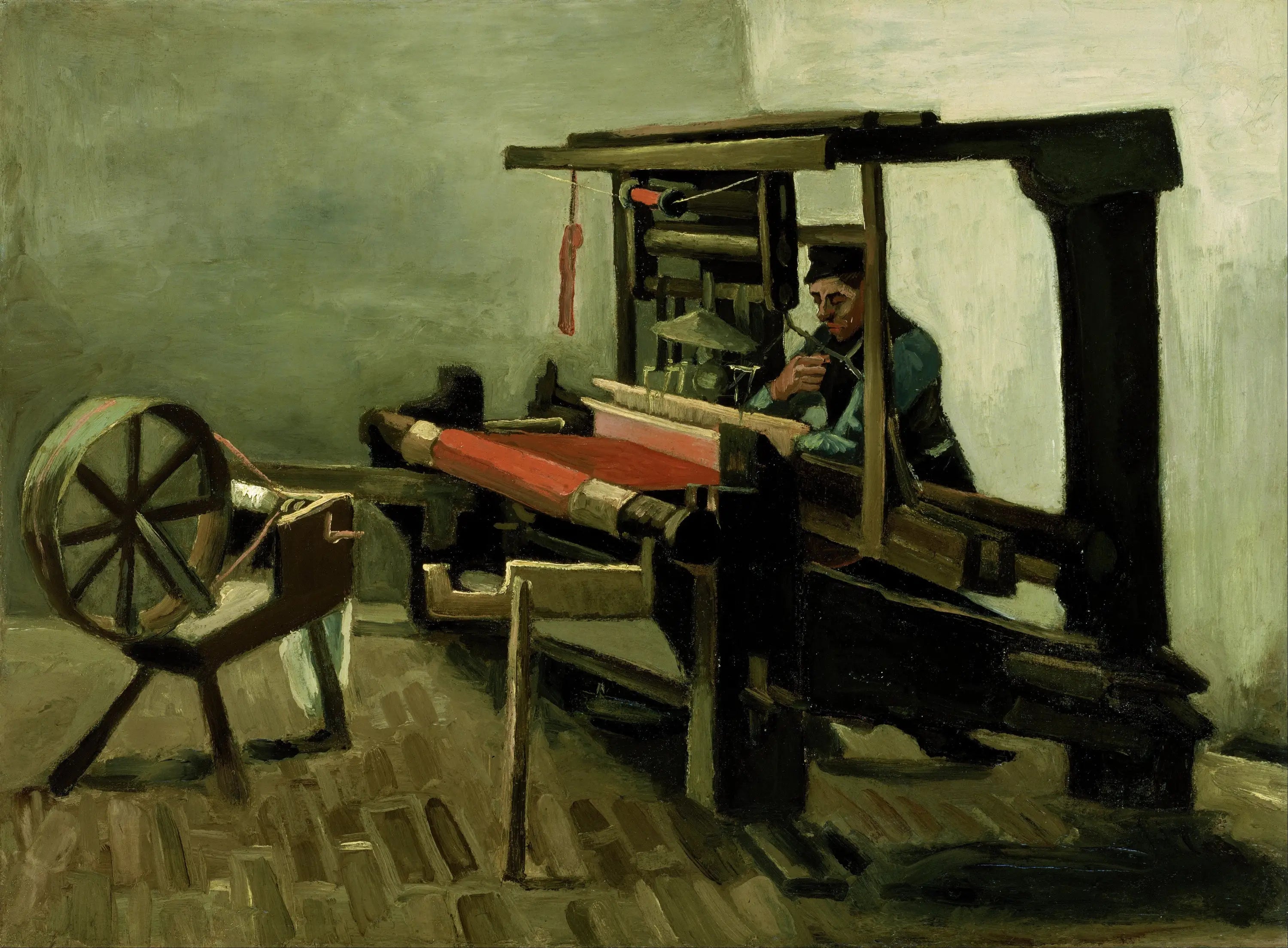 Reproduction du tableau « Tisserand - Vincent van Gogh » par Alpha Reproduction en peinture à l’huile