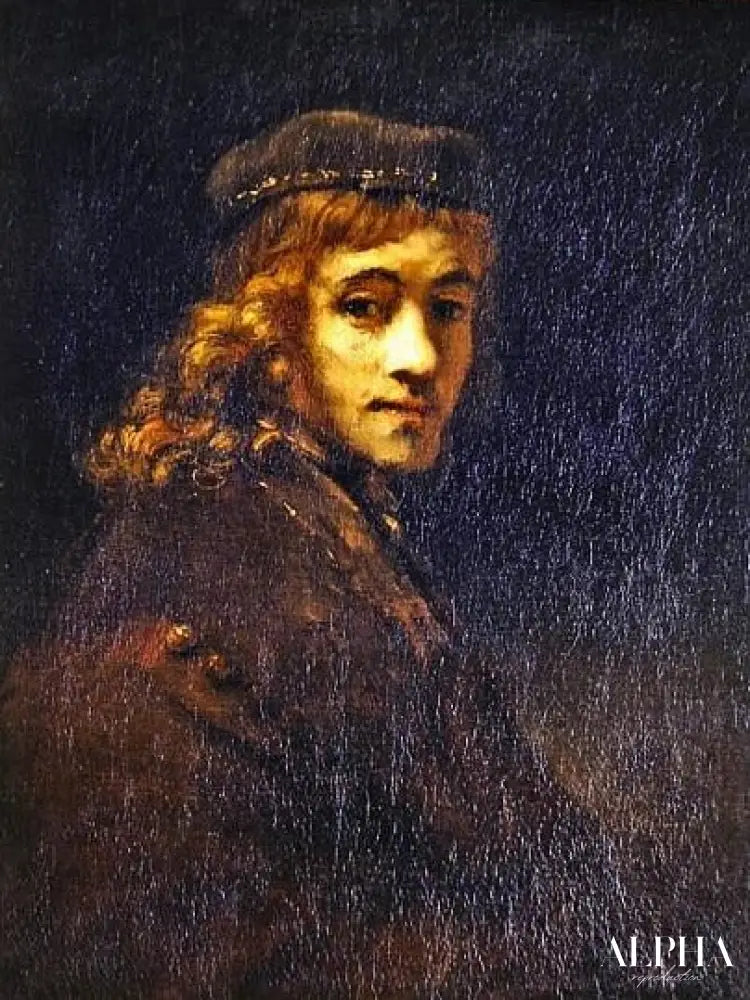 Titus le fils de l'artiste c.1662 - Rembrandt van Rijn - Reproductions de tableaux et peintures haut de gamme