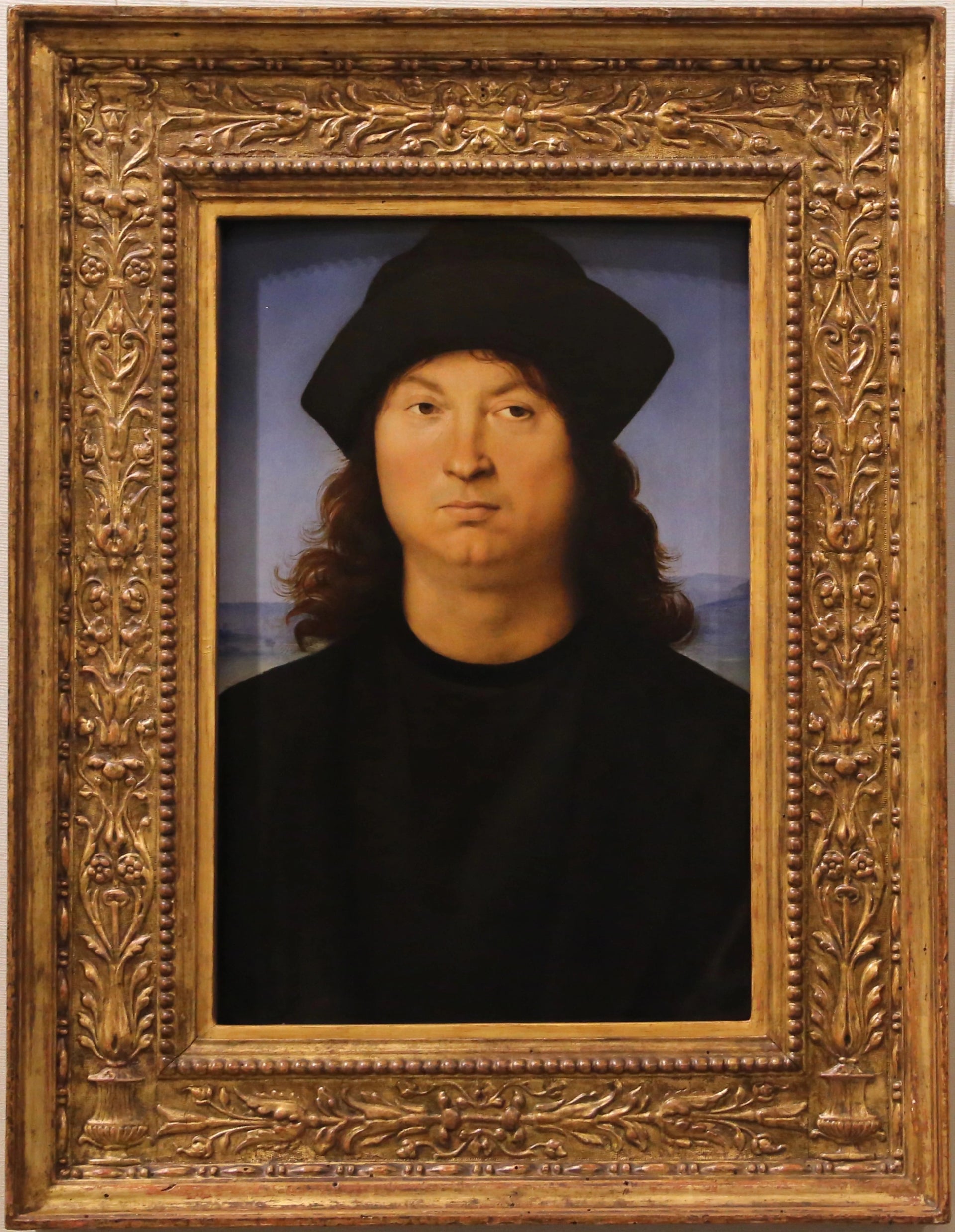 Portrait d'un homme - Raphaël Sanzio - Réproduction huile sur toile