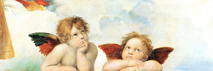 Sixtin Madonna'nın Cherubimleri - Raphael Sanzio