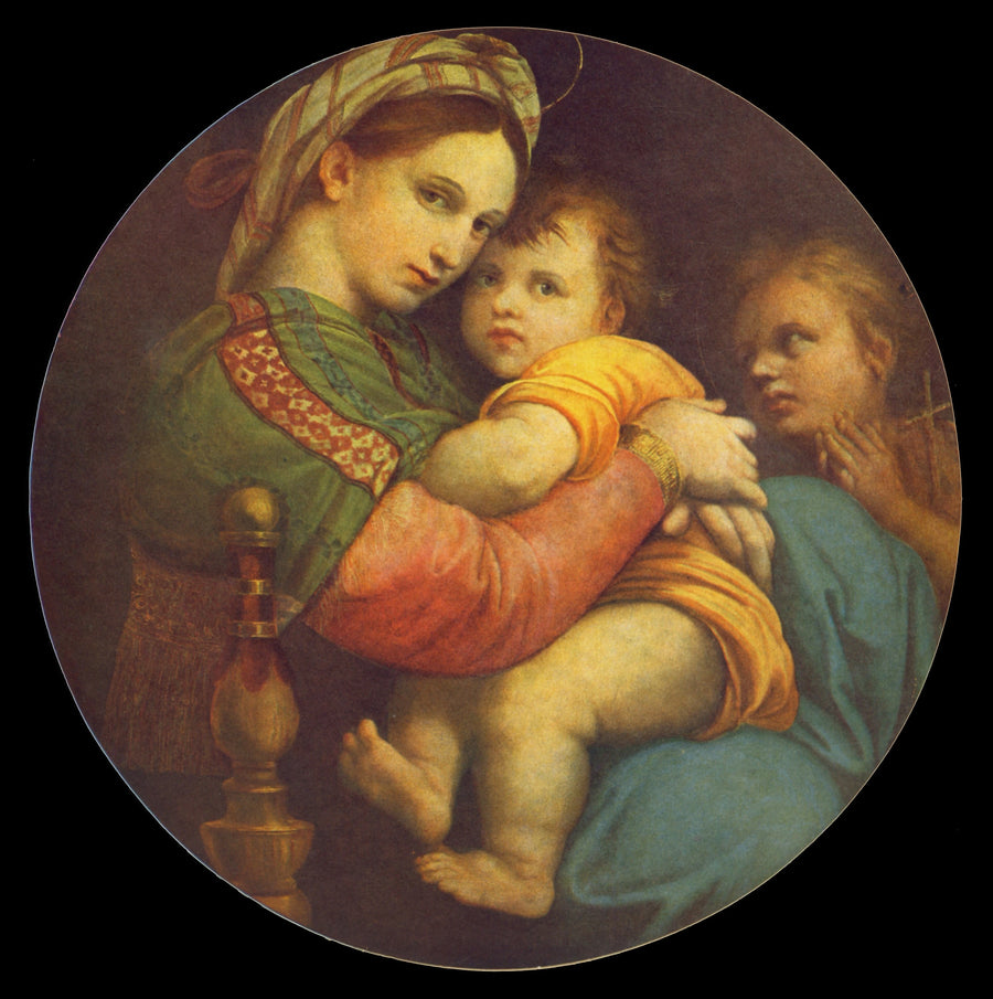 Sandalyedeki Madonna - Raphael Sanzio
