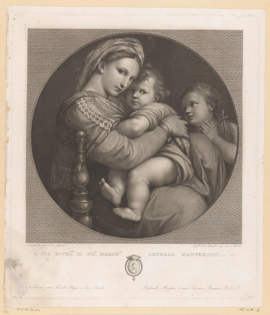Çocuklu Meryem (Madonna della Seggiola) - Raphael Sanzio