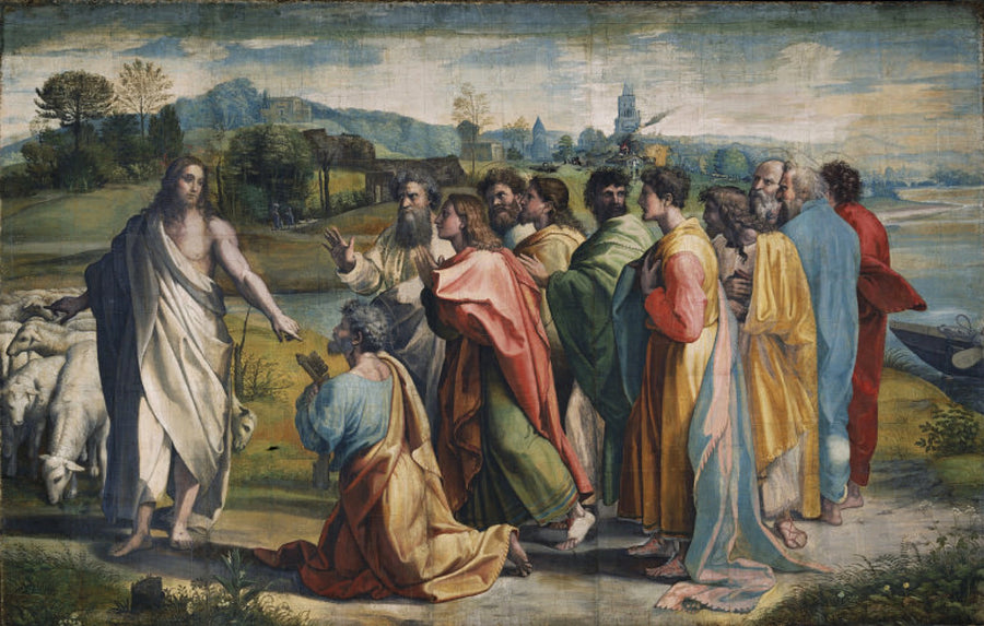 Christ'in Petrus'a Yüklenmesi - Raphael Sanzio
