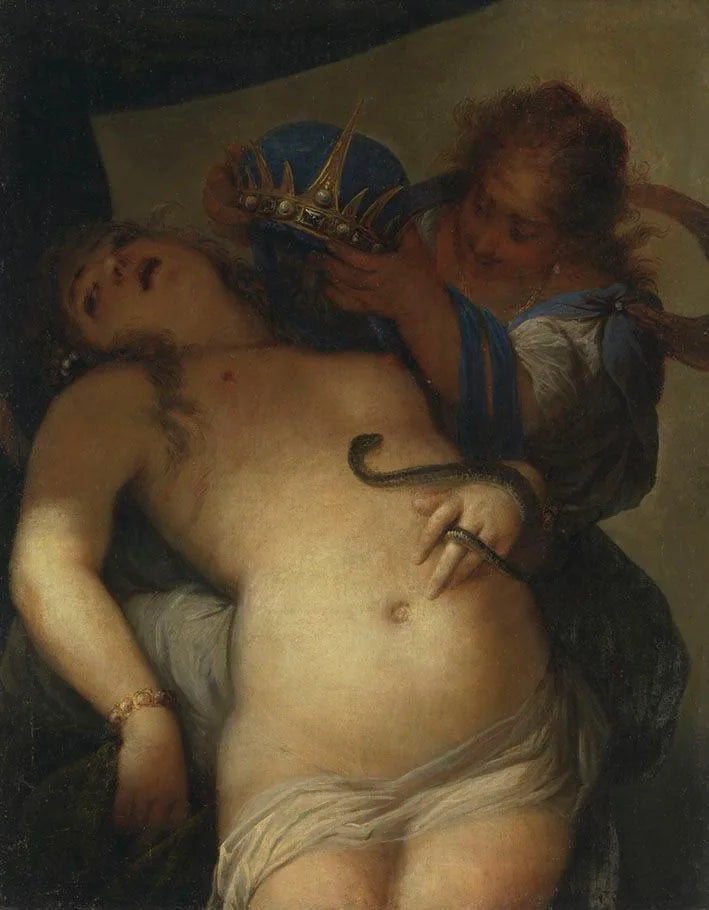 Tod der Kleopatra - Sebastiano Ricci image 1 copie peinte à la main à l’huile