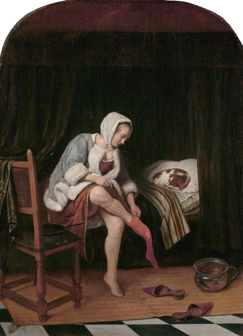 Les toilettes - Jan Steen
