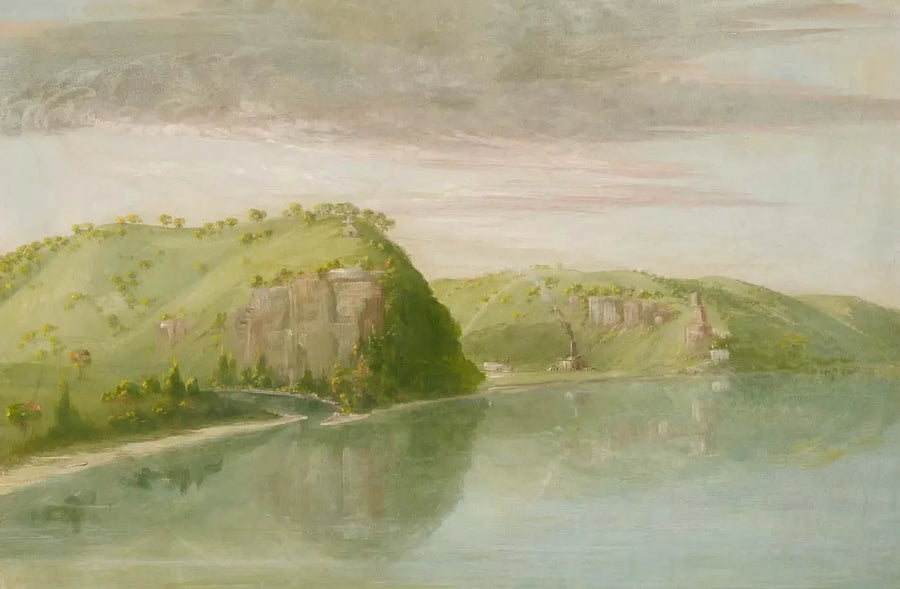 Dubuque Mezarı, Haut-Mississippi - George Catlin