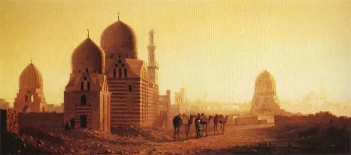 Memlükler Türbeleri - Sanford Robinson Gifford