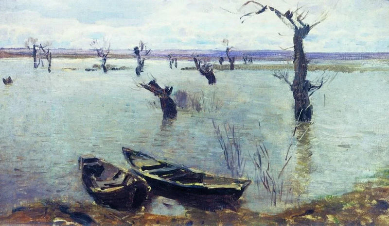 Haute eau - Isaac Levitan