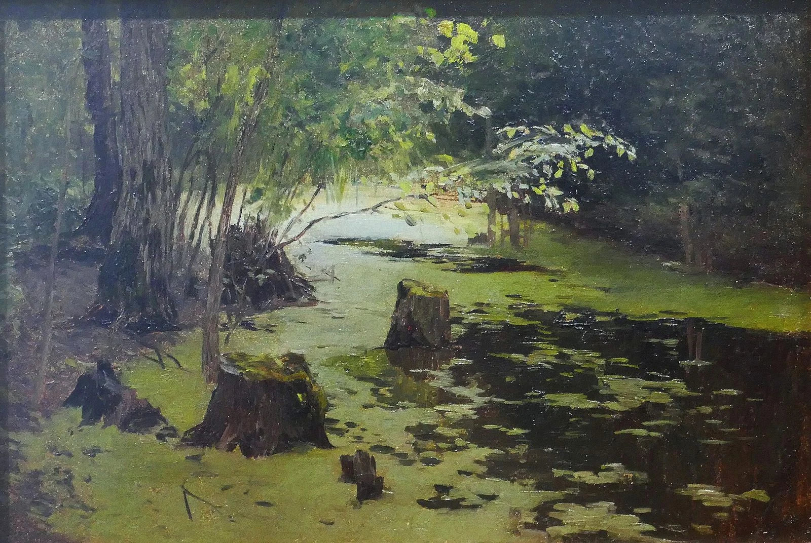 Remous, peinture de Isaac Levitan