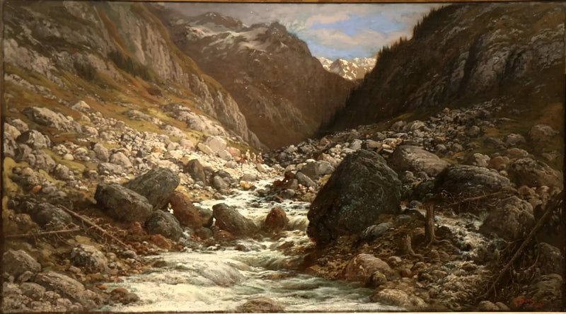 Dağ Şelalesi - Gustave Doré