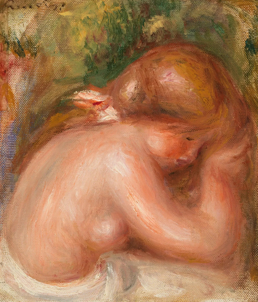 Genç kızın çıplak gövdesi - Pierre-Auguste Renoir