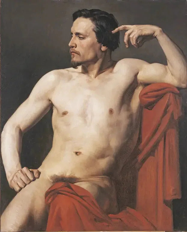 Torso veya yarı figür resmedilmiş - Bouguereau