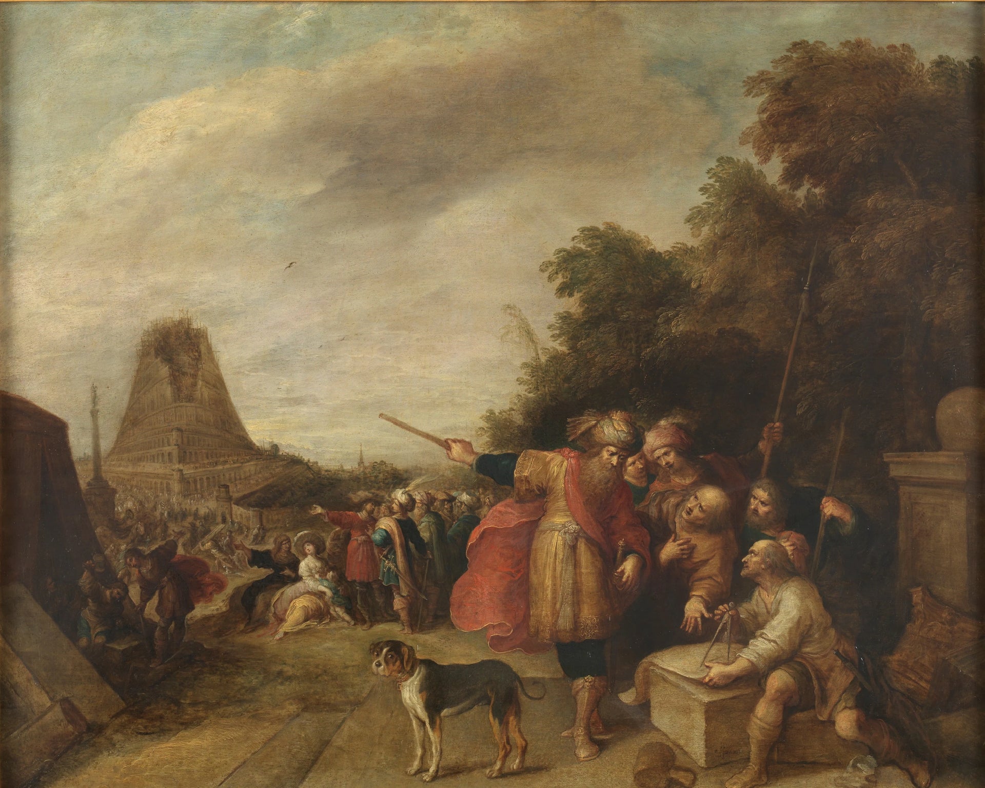 La Tour de Babel - Frans II Francken