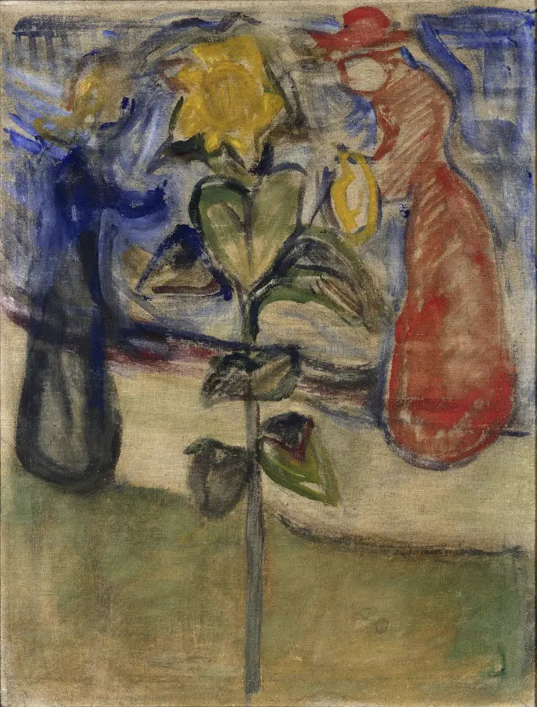 Ayçiçeği (Reinhardt Frizi) - Edvard Munch
