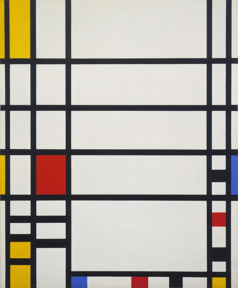 Trafalgar Meydanı - Piet Mondrian