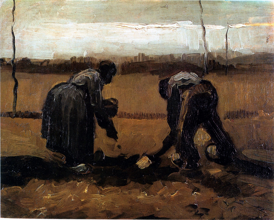 Tarlada Çalışma - Vincent van Gogh