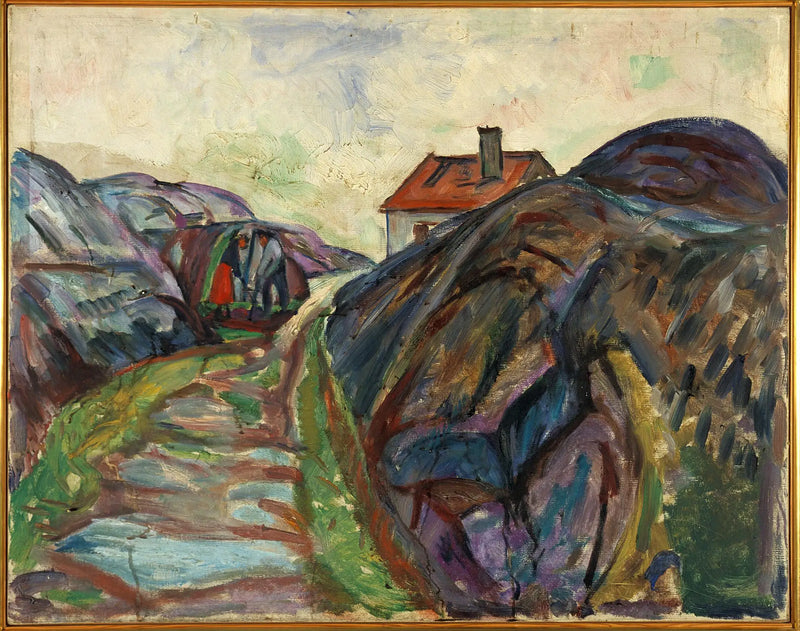 Skerries'deki Bahar Çalışması - Edvard Munch