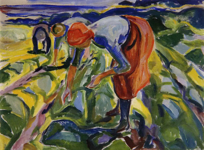 Tarla Çalışması - Edvard Munch