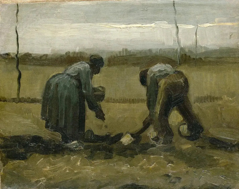 Tarlada Çalışma - Vincent van Gogh