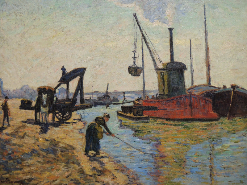 Ulusal Köprü'de Çalışmalar - Armand Guillaumin