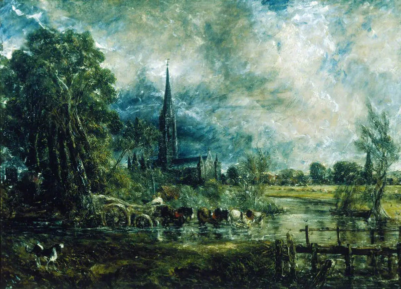 Avon Nehri'nde Geçit - John Constable