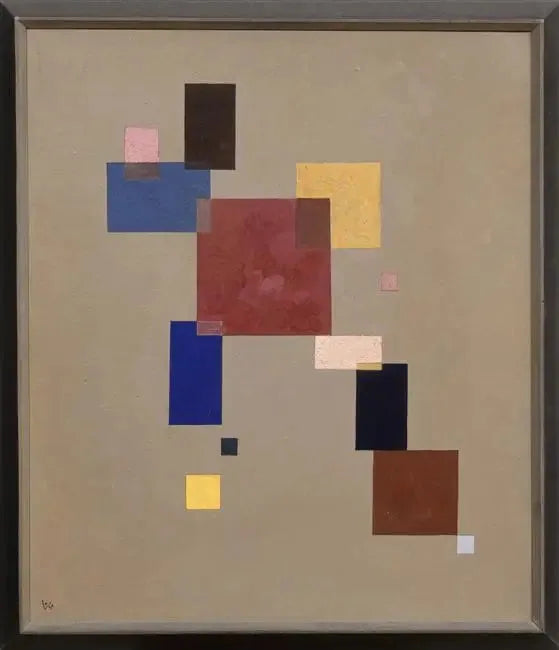 On Üç Dikdörtgen - Vassily Kandinsky