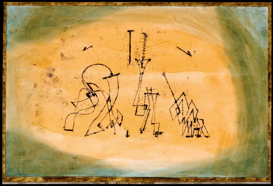 Soyut Üçlü - Paul Klee