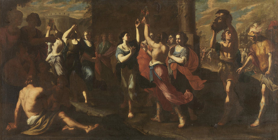 Le triomphe de David - Antonio de Bellis