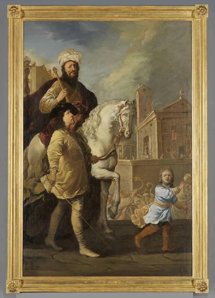 Mardokhay'ın Zaferi - Rembrandt