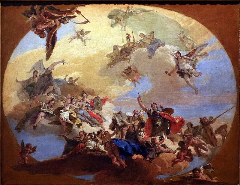 Sanatların Zaferi - Giovanni Battista Tiepolo
