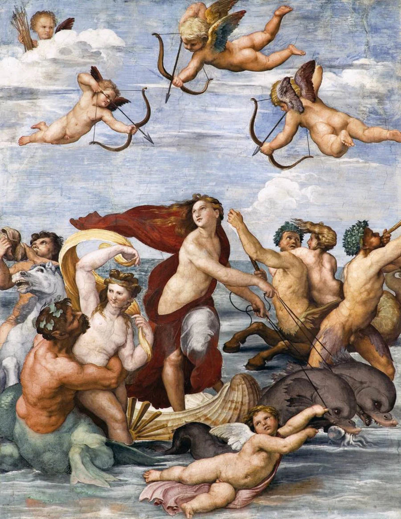 Le triomphe de Galatée - Raphaël Sanzio