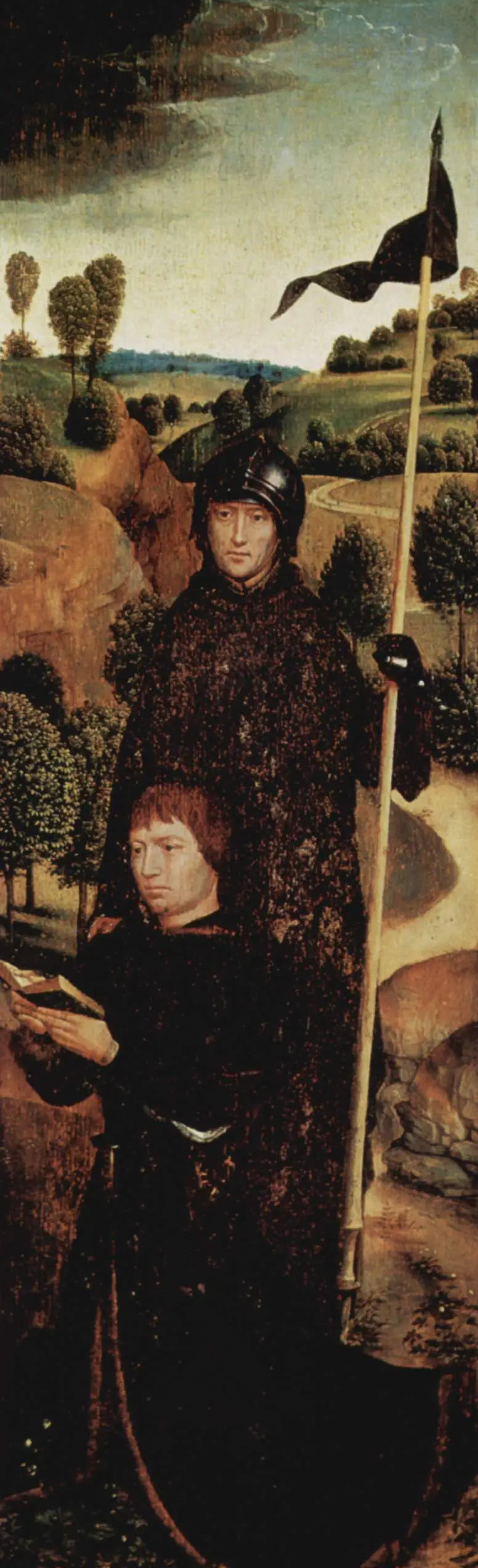 Jan Crabbe Triptyği. Sağ aile - Hans Memling