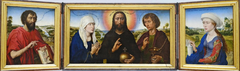 Braque ailesi Triptyk - Rogier van der Weyden