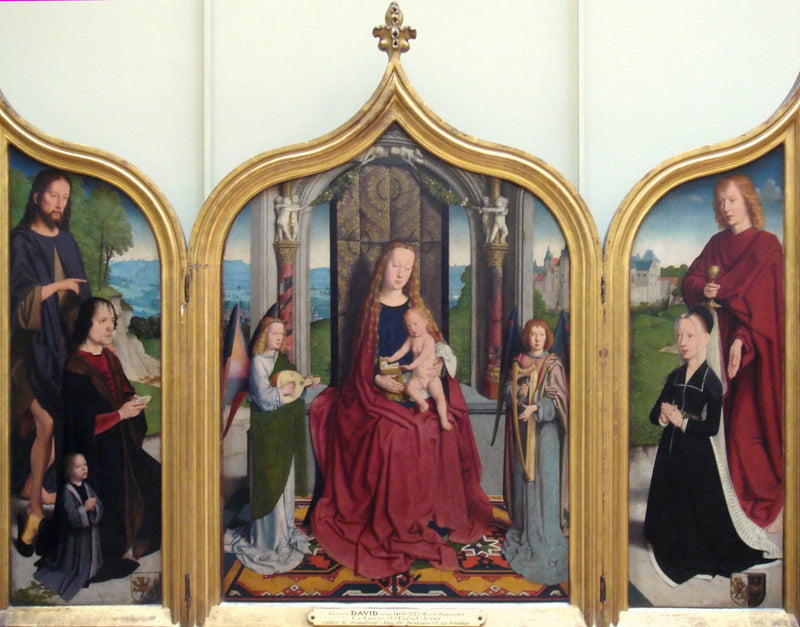 Sedano Ailesi Triptyği - Gérard David