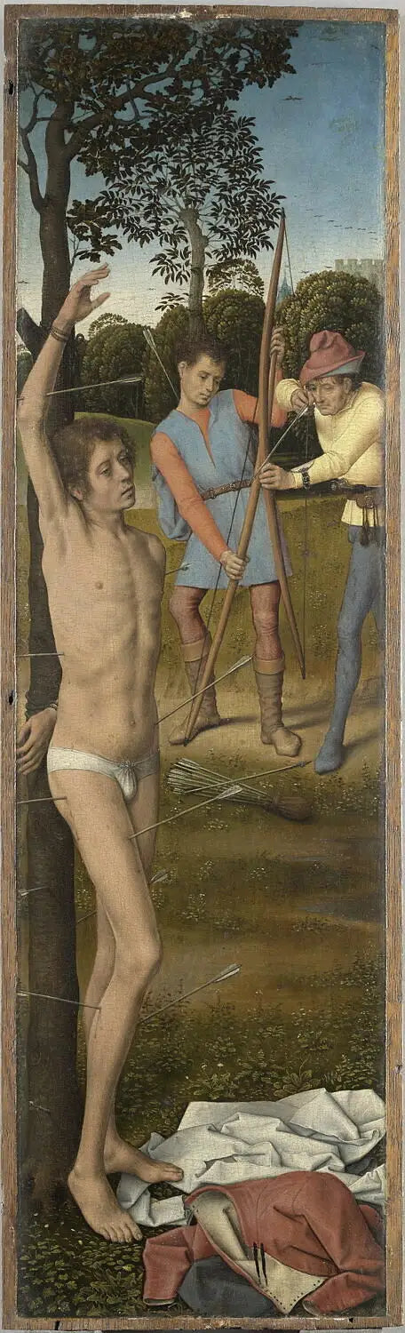 Diriliş Triptyği: Aziz Sebastian'ın İşkencesi - Hans Memling