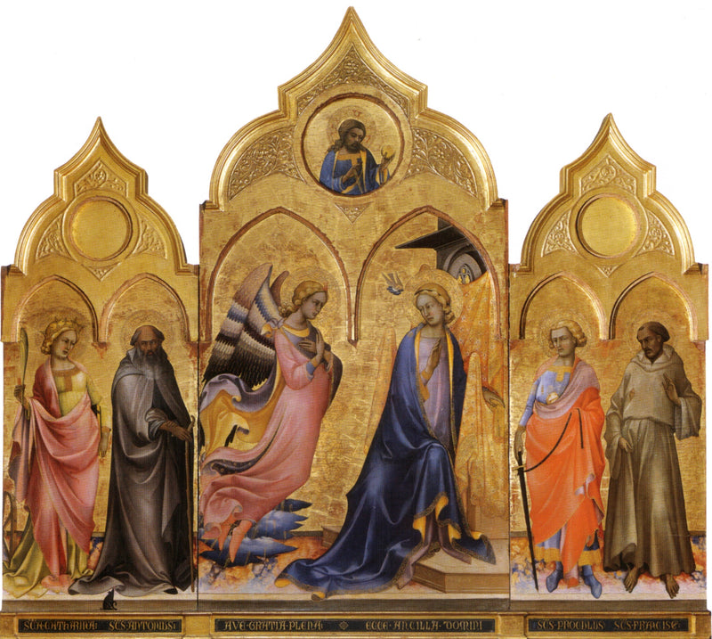 Müjde Triptyği - Lorenzo Monaco