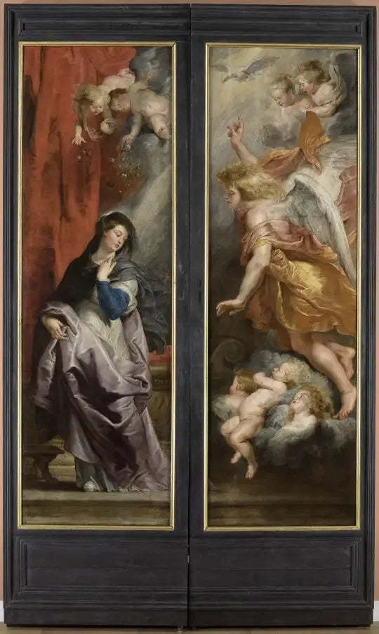 Saint Etienne Triptyği: Müjdeleme - Peter Paul Rubens