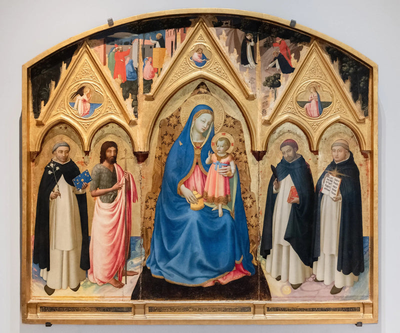 Aziz Petrus Mucizevi Triptyk - Fra Angelico