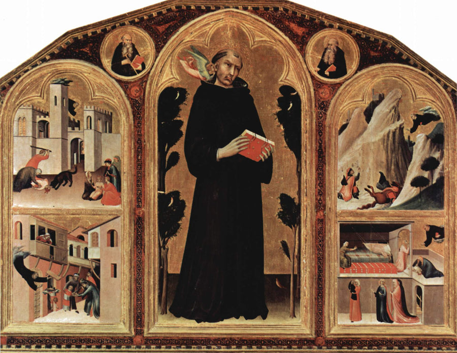 Sant'Agostino Triptyği - Simone Martini
