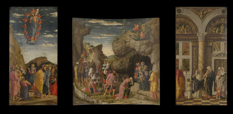 Ofisler Triptyği - Andrea Mantegna