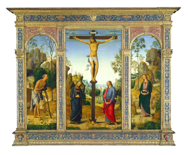 triptyk Galitzin - Pietro Perugino