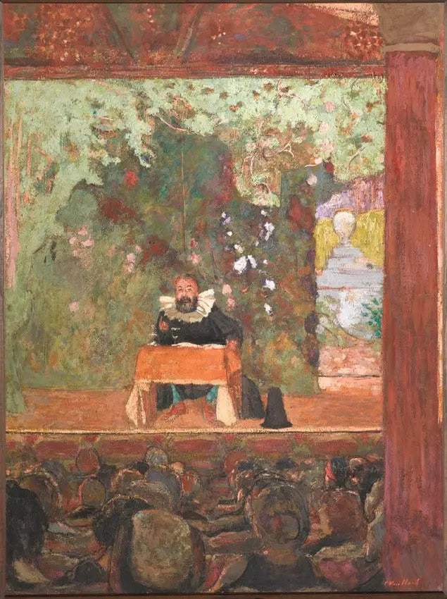 Tristan Bernard konuşmacı - Édouard Vuillard