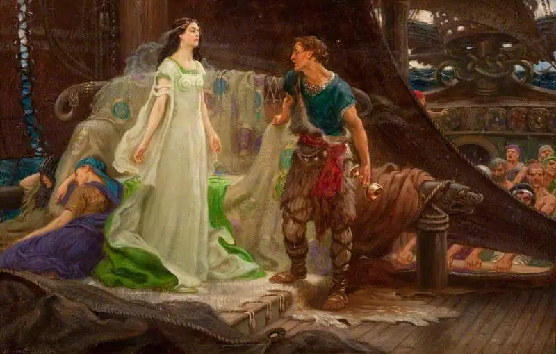 Tristan ve Iseult - Herbert Draper