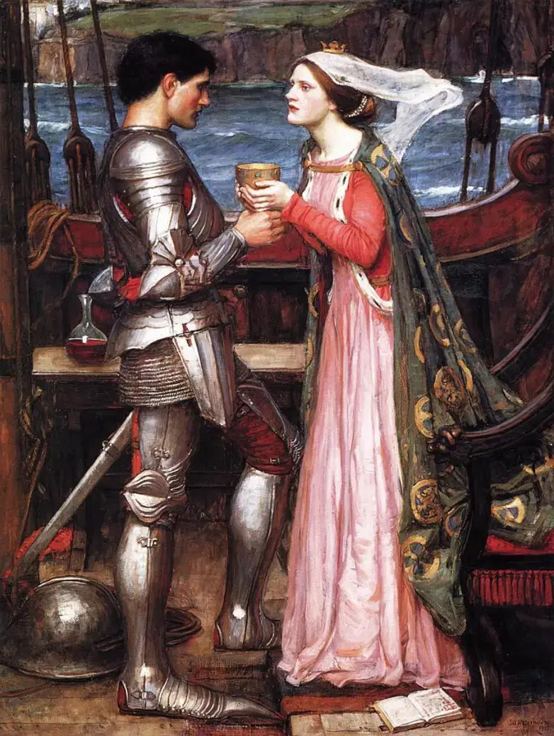 Tristram ve Isolde 2 - John William Waterhouse