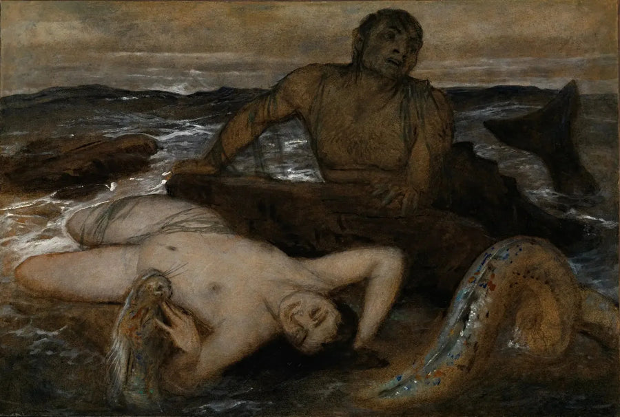 Triton ve Néréide - Arnold Böcklin