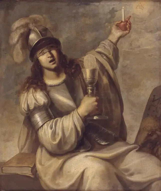 Troen. Alegorik kadın figürü - Guido Reni