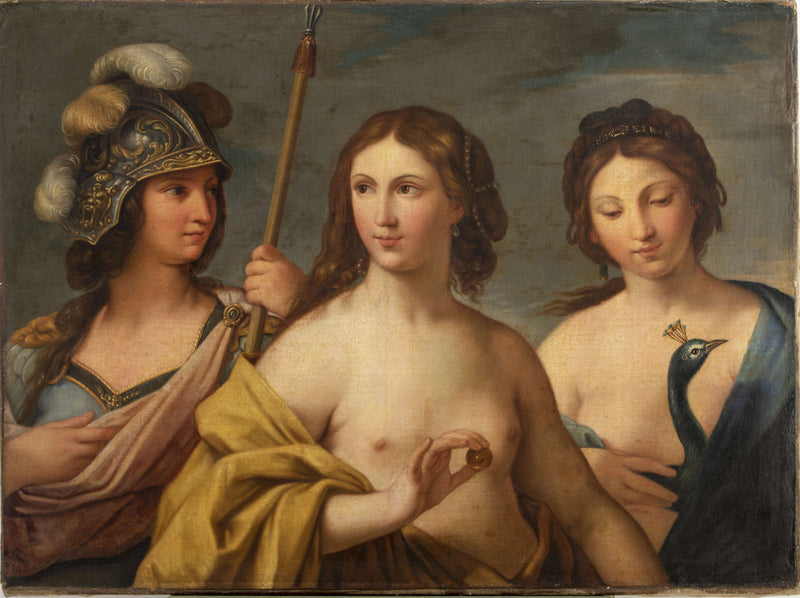 Üç Tanrıça (Minerva, Venüs ve Junon). - Simon Vouet